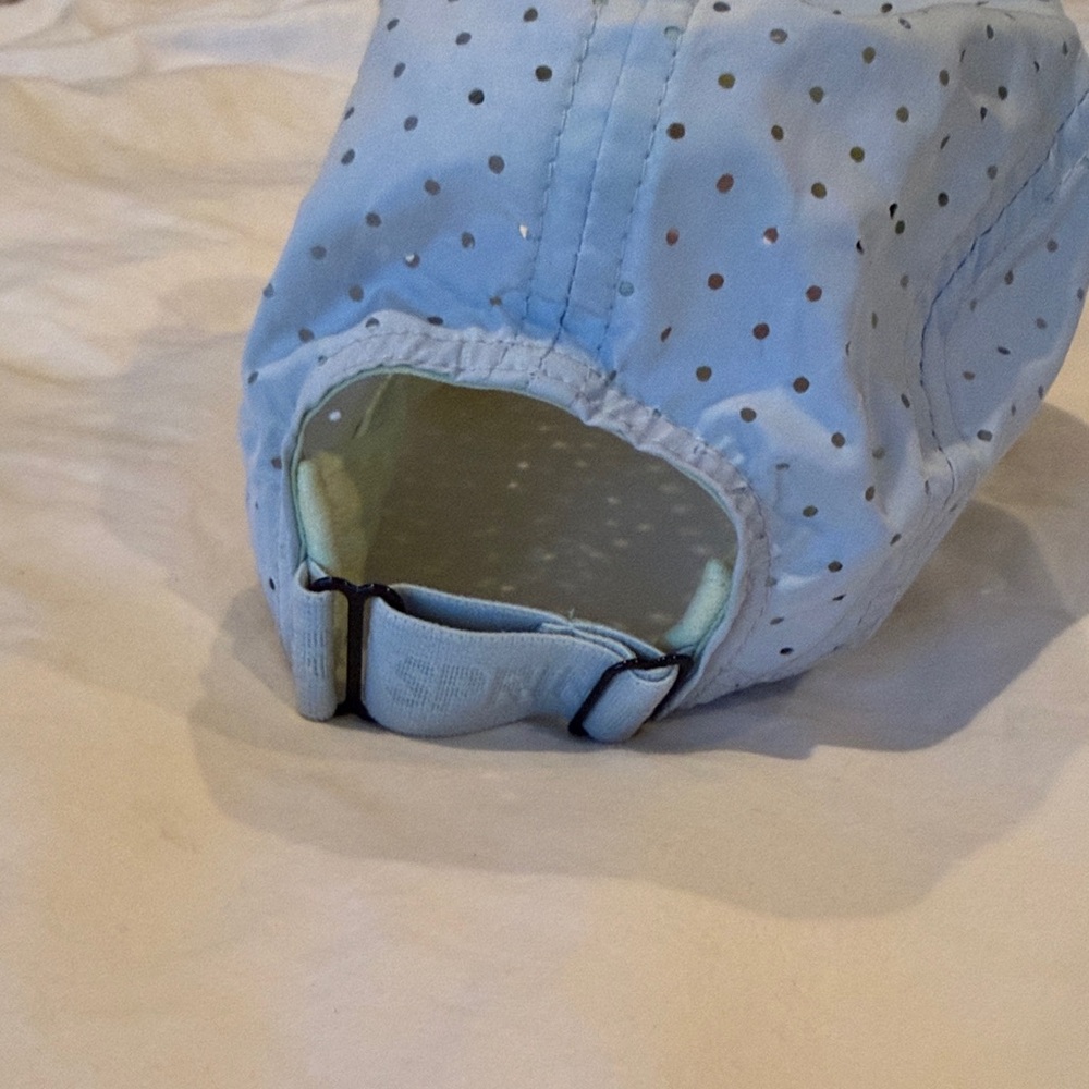 Sprints Perforated Cap in Light Blue, light yellow, and White - Picture 4 of 5